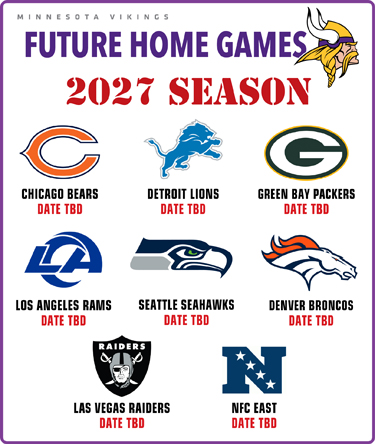 2027 Home Games